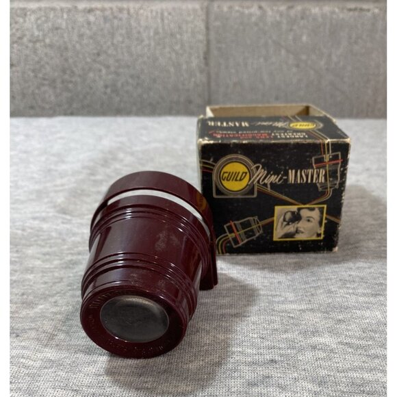 Vintage 1950s Craftsmen's Guild Mini-Master 2 x 2" 35mm Slide Viewer With Origin - Picture 8 of 8